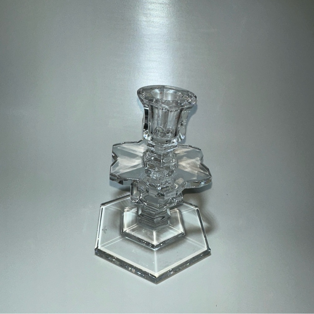 Waterford Crystal Candlestick 6"‎ Paradisio Pattern  Candle Holders (single)